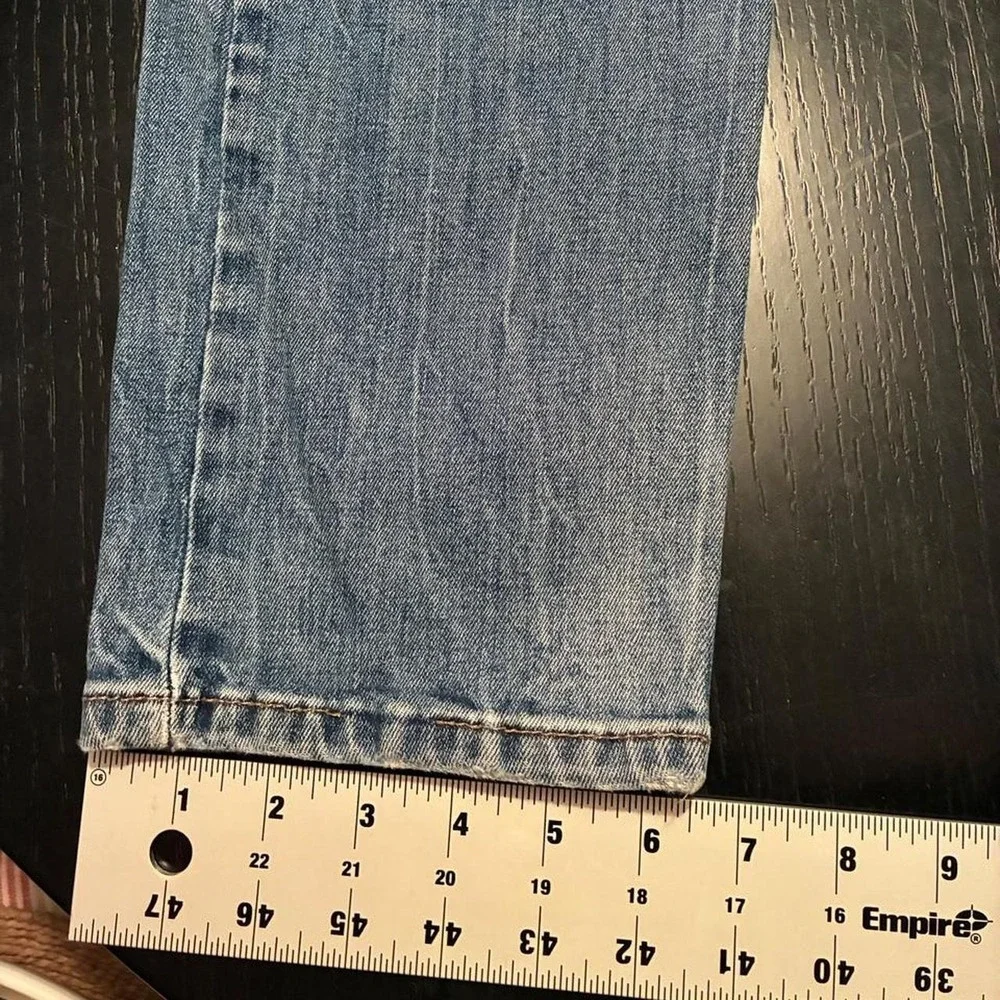 Levis 511 Slim Fit Jeans Mens 33x30 Light Wash Blue Denim 29507-0003